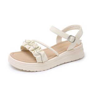 2026 Factory Wholesale Summer Sporty Breathable Fashion Trend Anti-slip Women's Slides Sandals Soft-<b>soled</b> Mesh Lining PVC - Product Image 4