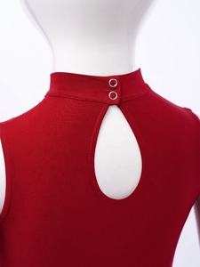 ชุดเต้นรำลีริคอลสำหรับเด็กผู้หญิงอายุ 6-16 ปี สำหรับการแสดงบนเวที ชั้นเรียนเต้นรำ ชุดเต้นบอลรูม ผู้ผลิตชุดเต้นรำ - Product Image 4