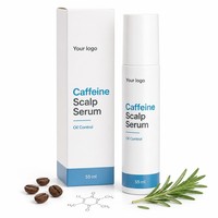 Sérum capillaire professionnel avancé, naturel, doux et efficace, pour le contrôle du sébum à la caféine, idéal pour un usage quotidien – Commande d'essai bienvenue, OEM