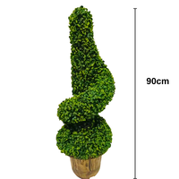 Haute qualité 36 pouces grand arbre topiaire bonsaï buis plantes pot arbres artificiels pour la maison jardin fête décor