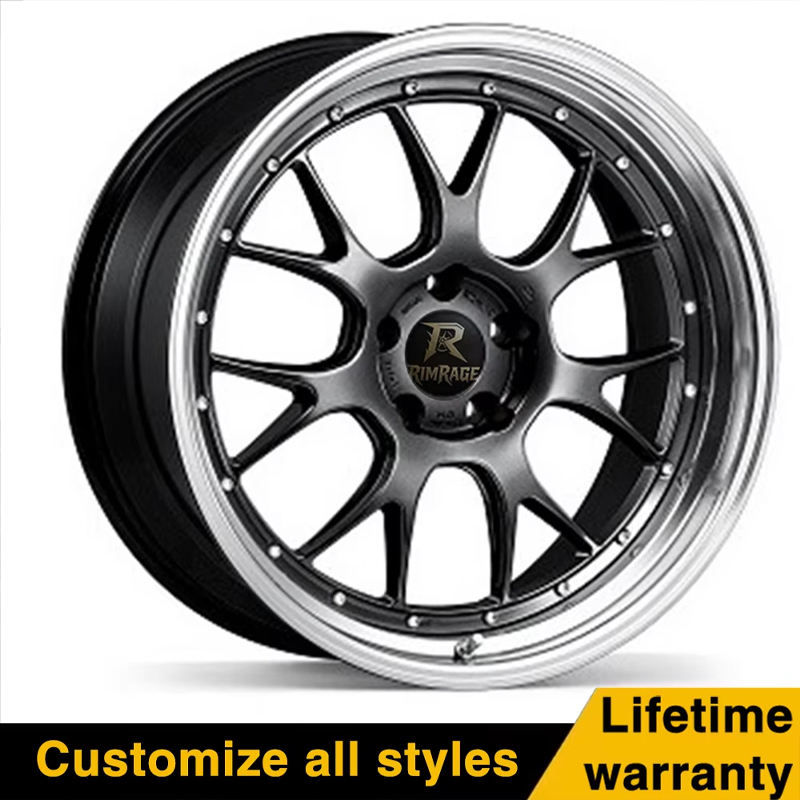 จานสีดำ Diamond Black และขอบล้อสีดำ Bright Diamond-cut