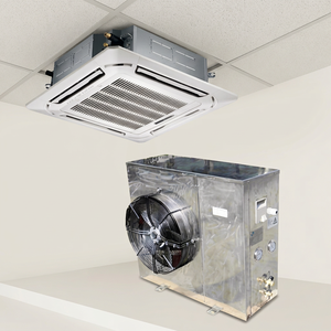 เครื่องทำความเย็นแบบแยกส่วนชนิดพ่นไอน้ำ Marine Direct Expansion Cassette ขนาด 5KW 18000BTU พร้อมมอเตอร์ป้องกันการระเบิด - Product Image 1