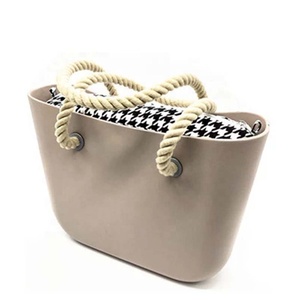 Imperméable EVA plage sac fourre-tout en caoutchouc <span class=keywords><strong>de</strong></span> Silicone souple grande capacité sac à main anti-<span class=keywords><strong>sable</strong></span> voyage pique-nique panier <span class=keywords><strong>de</strong></span> rangement sacs à bandoulière - Product Image 3