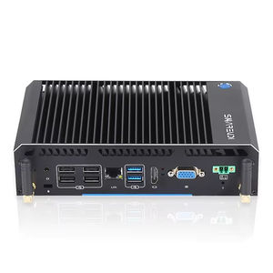Mini PC Industrial, Computadora de Escritorio Sin Ventilador Celeron N3150, 8GB RAM, 256 SSD, RJ45 LAN/4COM, RJ11 y PS/2 <span class=keywords><strong>para</strong></span> Punto de Venta, Negocios - Product Image 3
