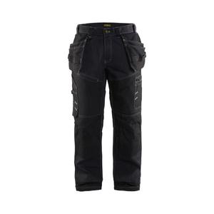 BLAKLADER - 150013809900D116 Pantalones artesanos X1500 Black - EAN 7330509256602 PANTALONES DE TRABAJO DE CARGO - Product Image 1