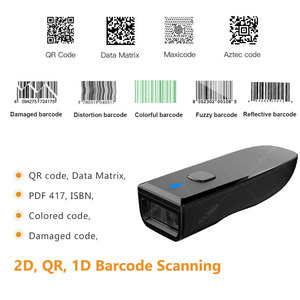 Hochwertiger Mini 2,4G + Scanner 3-in-1 Tragbarer Barcode-Leser für Lager und Logistik - Product Image 2