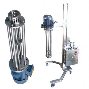 Homogénéisateur mobile à entraînement par moteur et engrenages, mélangeur à cisaillement élevé en acier inoxydable pour la production d'émulsions et de suspensions de pesticides - Product Image 2