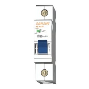 SANSHE DC 1P C50 6A 10A 16A 20A 25A 32A 40A 50A MCB interruttori in miniatura in plastica stile crosta - Product Image 1