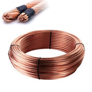 Sistema de Proteção contra Raios de Baixo Custo, Condutor de Cobre, Especificação Personalizada, Fio de Cobre Nu para Aterramento - Product Image 1