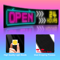 Nouveau panneau LED matriciel automobile au design cyberpunk moderne avec procédé de revêtement par immersion, résistance à l'eau IP65, 10W pour remplacement automobile