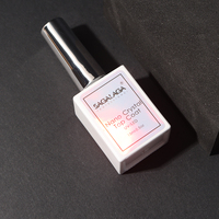 Top Coat Nano Cristal pour Vernis à Ongles Effet Gel Haute Brillance Sans Lampe UV Requise Brillance Longue Durée avec Finition Séchage Rapide