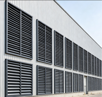 Panneau à lamelles fixe extérieur OEM ODM pour ventilation, pare-soleil, décoration murale extérieure de bâtiment, imperméable et durable