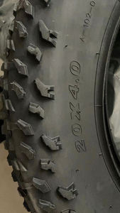 Pneu de vélo 20 pouces 20x4.0 Fat Bike Tyre <span class=keywords><strong>Pièces</strong></span> de rechange pour vélo de montagne <span class=keywords><strong>électrique</strong></span> 20x4.0 - Product Image 2