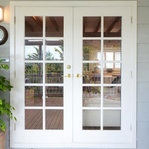 Porta a Doppia Anta a Prezzo Conveniente con Vetro Temperato Laminato, Insonorizzata, con Profilo in Alluminio a Taglio Termico, Design <span class=keywords><strong>Porte</strong></span> Francesi - Product Image 5