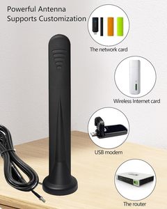 <span class=keywords><strong>Antenne</strong></span> TV numérique HDTV DVB-T2 omnidirectionnelle à gain élevé, pour montage mural et au sol, marque privée - Product Image 5