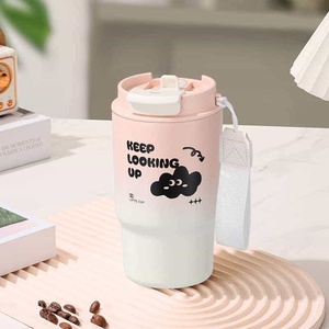 New Stylish 316 Stainless Steel Double Wall Vacuum Insulated <b>Coffee</b> Mug Leak-proof Lid Boiling Water Safe Portable Tumbler 6-12 - Product Image 5