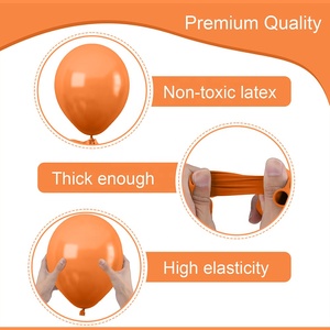 5 10 12 18 36 inch trang trí tiệc dày hoa hồng Cát Trắng đậu Ô Liu Xanh Mai hồng cam màu <span class=keywords><strong>Latex</strong></span> bóng màu Retro - Product Image 3