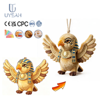Porte-clés en peluche UYEAH CE CPC EN71, design personnalisé, aigle mignon, jouet en peluche doux, cadeau pour enfant