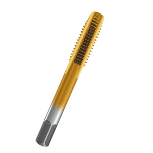 Long Yu Machine <b>Tap</b> 6mm Inch Straight Flute 6542 High Speed Steel For Steel CNC Machining - Product Image 5