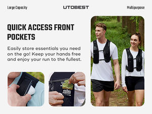 عاكس LED قابل للتعديل ولوجنسي مع إغلاق حزام قابل للتنفس ومقاوم للماء للتخزين - Product Image 6