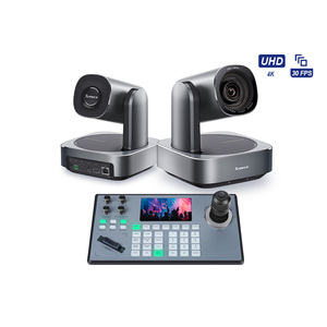 Sống hệ thống streaming 4k <span class=keywords><strong>PTZ</strong></span> máy ảnh 12X Zoom NDI tự động theo <span class=keywords><strong>d</strong></span>õi hội nghị máy ảnh 4K siêu joystick điều khiển cho <span class=keywords><strong>PTZ</strong></span> máy ảnh - Product Image 1