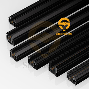 Zigbee Thông Minh Từ LED Theo Dõi Hệ Thống Ánh Sáng Căng Thẳng Vải Trần Hồ Sơ Nhôm Theo Dõi Đường Sắt Nam Châm Theo Dõi Đèn 220V - Product Image 6