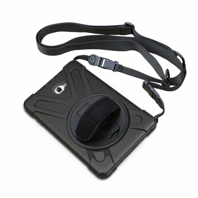 Heavy Duty Tablet Case for Samsung Galaxy Tab a 10.1 Inch T580/T585/T587 With Hand Shoulder+Shoulder Strap Shockproof Cover