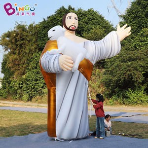 Décoration <span class=keywords><strong>de</strong></span> <span class=keywords><strong>Noël</strong></span> gonflable personnalisée, Jésus bébé, statue <span class=keywords><strong>de</strong></span> dessin animé gonflable, sculpture, Jésus gonflable géant pour l'affichage - Product Image 4