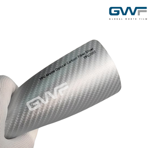 Nero carbonio lucido nero carbonio TPU PPF 1.52x15m rollauto vernice di protezione pellicola antigraffio carbonio idrofobico TPU PPF - Product Image 3