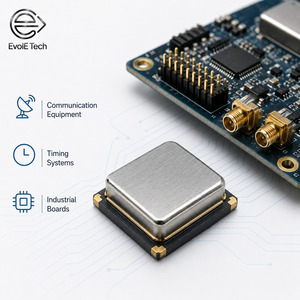 <span class=keywords><strong>Oscilador</strong></span> de Reloj de Cristal EVOL-200 de EvolE Tech, 50MHz, SMD, Bajo Ruido de Fase, 3.3V, Carcasa Metálica Blindada, Marcado Personalizado OEM - Product Image 3