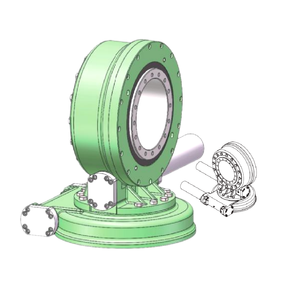 Luoyang <span class=keywords><strong>JW</strong></span> - Accionamiento de Giro de Doble Eje Encapsulado de 9'' SDE9 para Seguidor Solar Fotovoltaico - Product Image 1