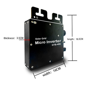 Microinversor Solar para Red Eléctrica GTB-400 400W IP65 de Salida Única - Product Image 1