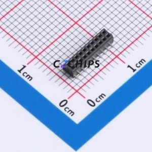 CLM-110-02-L-D-TR Pin Socket SMD,P=1mm Connector ( Pitch: 1mm )( Row Spacing: 1mm )( Round Hole / Square Hole: Square Hole ) - Product Image 1