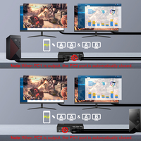 Commutateur KVM 8K @ 60Hz 4K @ 120Hz HDMI USB 3.0, 2 ports, double moniteur, affichage étendu, répartiteur HDMI, commutateur KVM matriciel