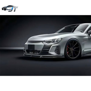 Kit Carrozzeria Stile F in Vera Fibra di Carbonio per <span class=keywords><strong>Audi</strong></span> <span class=keywords><strong>E</strong></span>-TRON <span class=keywords><strong>GT</strong></span> 21-24: Spoiler Anteriore, Spoiler Posteriore <span class=keywords><strong>e</strong></span> Minigonne Laterali Modificate - Product Image 2