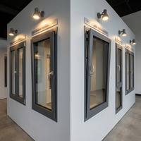 Ventana Interior Invertida de Aluminio con Diseño Profesional, Aislamiento Térmico, Impermeabilidad y Hermeticidad