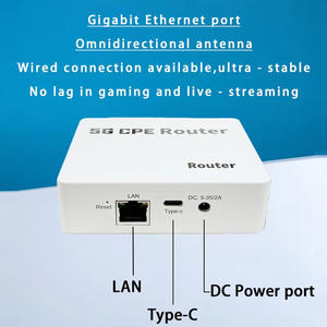 Router CPE 5G para el Hogar, <span class=keywords><strong>Internet</strong></span> de Alta Velocidad, Módulo Qualcomm X55 Universal, Plug and Play, Compatible con Interfaz Web - Product Image 5