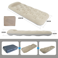 Matelas pneumatique pliable moderne et durable pour le camping en plein air, l'école, l'hôpital, la chambre à coucher, la salle à manger, l'hôtel, le parc, la salle de sport, lit gonflable