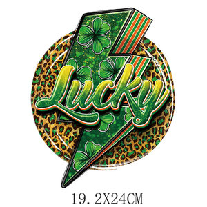 Vente en gros de vinyle autocollant de transfert de chaleur de St. Patricks Day prêt à appuyer conception de transfert de chaleur <span class=keywords><strong>film</strong></span> pour animaux de compagnie de transfert de chaleur pour t-shirt - Product Image 4