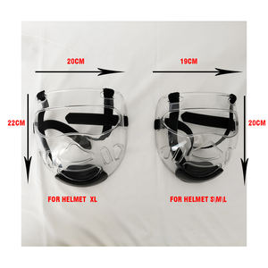 맞춤형 보호 가라테 헤드 마스크 어린이 무술 훈련 얼굴 방패 및 Caretas De 가라테 헤드 가드 - Product Image 4