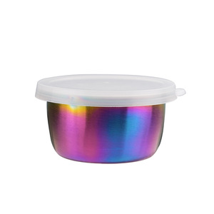 304 Stainless Steel Dipping <b>Sauce</b> Dish 40ml With Lid Portable Condiment Dish For Outdoor Use - Product Image 5