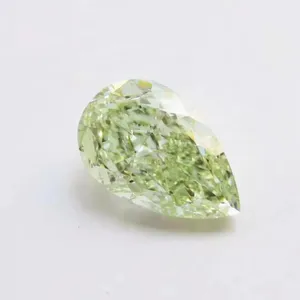 Wholesale Color Diamond Certified GIA FLGGY SI1 2.01ct Real Natural Green Loose Diamond