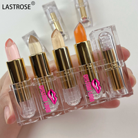 Etiqueta privada Clear Crystal Lips Care Magic Lipstick Tinte de larga duración Bálsamo labial Hidratante Lápiz labial que cambia de color