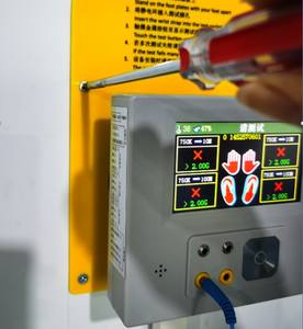 300mA <span class=keywords><strong>ESD</strong></span> bilek kayışı ve ayakkabı Test cihazı insan vücut Anti-statik Test ekipmanı <span class=keywords><strong>Tester</strong></span> 4.3 inç LCD ekran laboratuvar için veya fabrika - Product Image 5