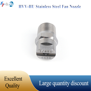 Boquilla de ventilador plano de acero inoxidable YS H1/4U, boquilla de ventilador plano de pulverización de lavadora de alta presión, boquilla de ventilador plano HU V Jet de 65/110 grados - Product Image 2