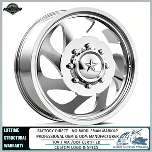 Jantes en alliage forgé sur mesure American Force DB05 Slab DBO 22-26 <span class=keywords><strong>pouces</strong></span> 8x170 8x180 pour Ford F250 F350 Ram 3500 Silverado 3500 Custom - Product Image 1