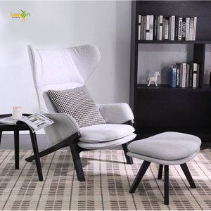 Nouvelle arrivée salon moderne en <span class=keywords><strong>cuir</strong></span> coque intérieure en fiber de verre chaise longue - Product Image 1