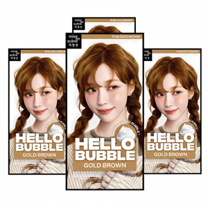 Tinte para el Cabello Hello Bubble Color Marrón Dorado, 4 Unidades, Semipermanente, Precio de Descuento - Product Image 1