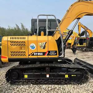 Machinery From China CE Certified Second <b>Hand</b> <b>Mini</b> Excavating Machinery with Bucket Used Excavator Construction SANY Brand SY95C - Product Image 1