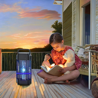 Lanterne de camping électrique LED, anti-moustiques, anti-insectes, anti-mouches, anti-nuisibles, lampe tue-moustiques, corps en ABS, IP44
